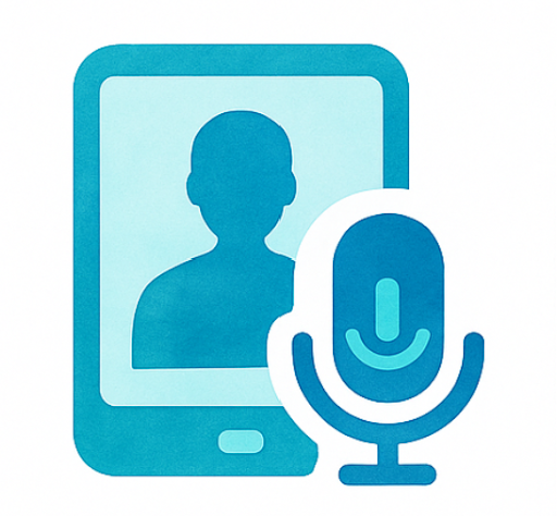 Mobile phone recording glyph